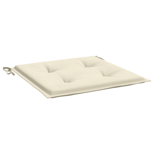 Almofadões p cadeiras de jardim - Almofadas de exterior 2 pcs tecido oxford creme Almofadões p cadeiras de jardim - Almofadas de exterior 2 pcs tecido oxford creme