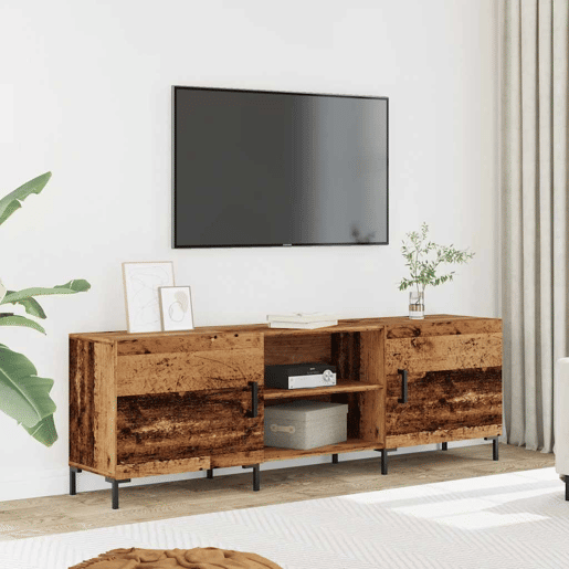 Móvel para TV - Móvel de TV - Armário de TV 150x30x50 cm derivados de madeira madeira velha