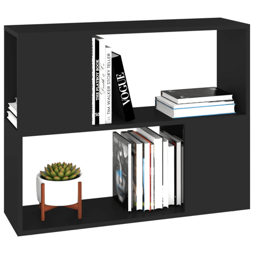 Móvel de TV - Modulo de TV - Armário de TV 80x24x63 cm derivados de madeira preto