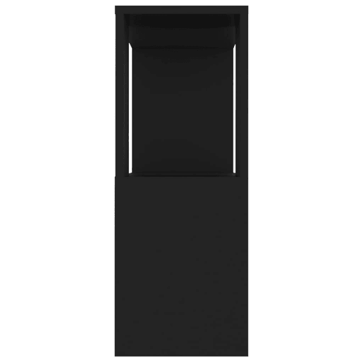 Móvel de TV - Modulo de TV - Armário de TV 80x24x63 cm derivados de madeira preto