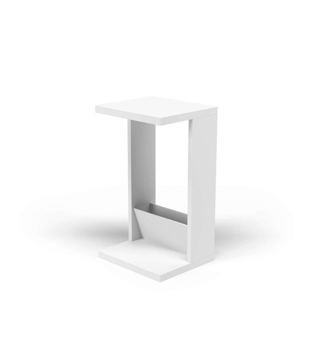 Mesa velador 553 para salón acabado 40x35