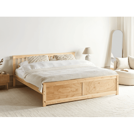 Beliani Cama Pinho OLENDON Beliani Cama Pinho OLENDON