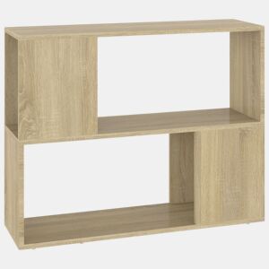 Móvel de TV - Modulo de TV - Armário de TV 80x24x63 cm contraplacado cor carvalho sonoma