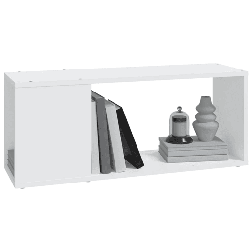Móvel de TV - Modulo de TV - Armário de TV 80x24x32 cm derivados de madeira branco