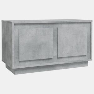 Móvel de TV - Modulo de TV - Armário de TV 80x35x45 cm derivados de madeira cinzento cimento