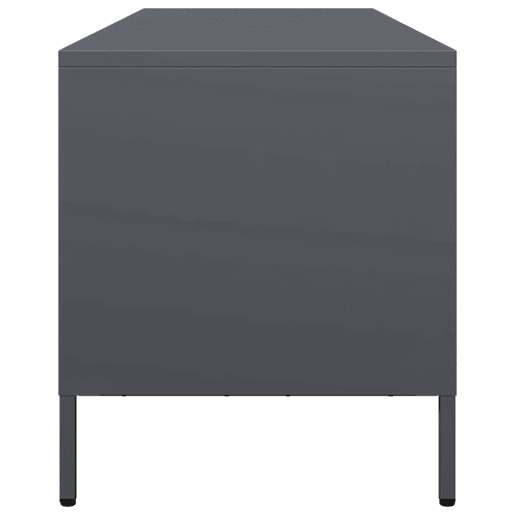 Móvel de TV - Modulo de TV - Armário de TV 135x39x43,5 cm aço laminado a frio antracite