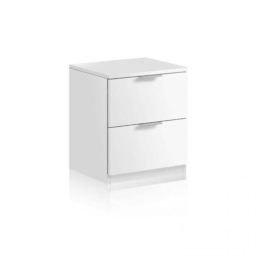 Mesa de cabeceira Andra Branco 38 x 45 x 34 cm