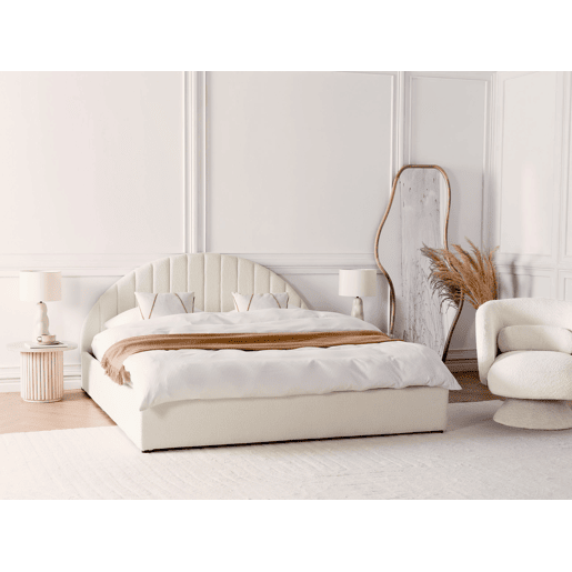 Beliani Cama baú Bouclé CHADENET