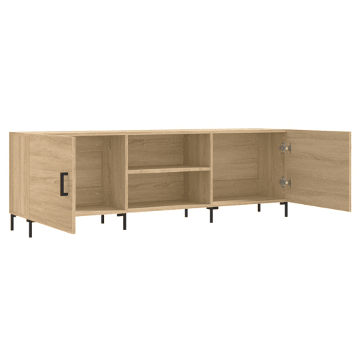 Móvel de TV - Modulo de TV - Armário de TV 150x30x50 cm derivados de madeira carvalho sonoma