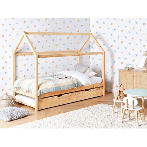Beliani Cama gavetão infantil Pinho CRILLON