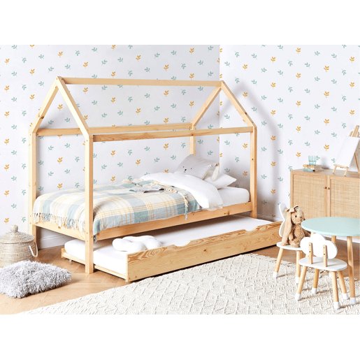 Beliani Cama gavetão infantil Pinho CRILLON