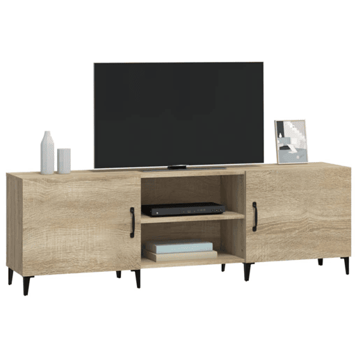Móvel de TV - Modulo de TV - Armário de TV 150x30x50 cm derivados de madeira carvalho sonoma Móvel de TV - Modulo de TV - Armário de TV 150x30x50 cm derivados de madeira carvalho sonoma