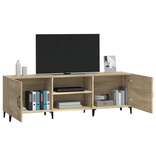Móvel de TV - Modulo de TV - Armário de TV 150x30x50 cm derivados de madeira carvalho sonoma Móvel de TV - Modulo de TV - Armário de TV 150x30x50 cm derivados de madeira carvalho sonoma