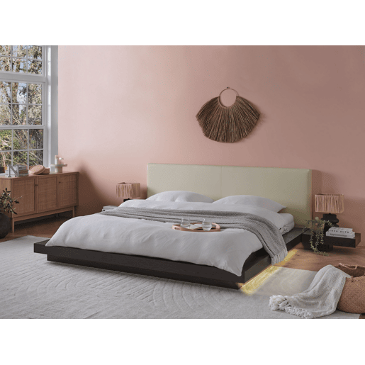 Beliani Cama com LED MDF ZEN
