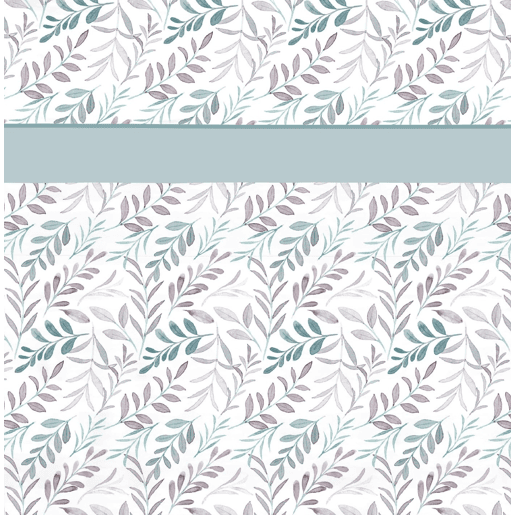 Conjunto de lençóis de microfibra Summer Dnan Aqua para cama 135cm Donegal Collections