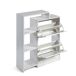 Zapatero con Estantería EASY | 2 Puertas Oscilantes 79 Zapatero con Estantería EASY | 2 Puertas Oscilantes 79 Blanco