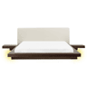 Beliani Cama com LED MDF ZEN