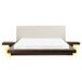 Beliani Cama LED MDF ZEN 308x229 Beliani Cama LED MDF ZEN 308x229 Blanco