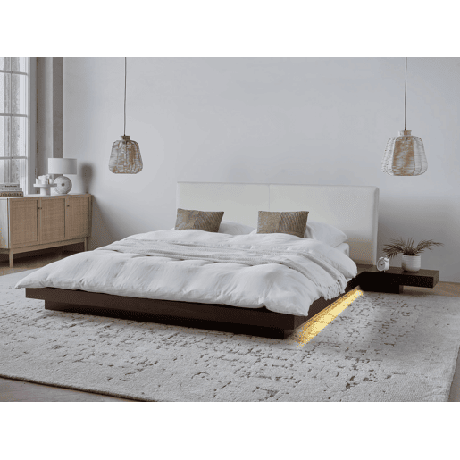 Beliani Cama com LED MDF ZEN Beliani Cama com LED MDF ZEN