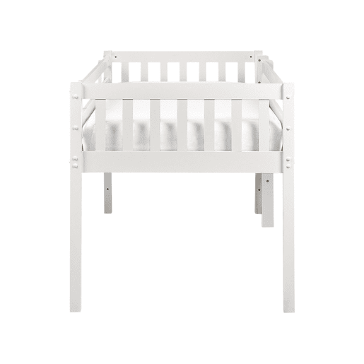 Cama de meia altura Madeira PEIPIN 90 x 200 cm Branco