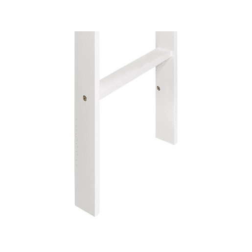 Cama de meia altura Madeira PEIPIN 90 x 200 cm Branco