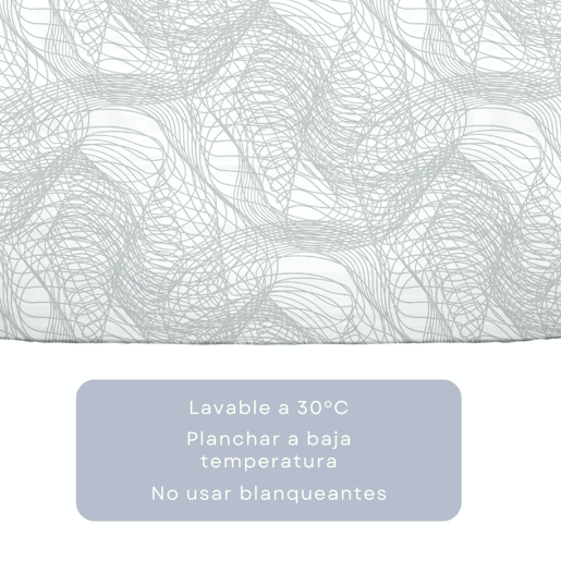 Conjunto de lençóis de microfibra Summer Infint Aqua para cama 135cm Donegal Collections