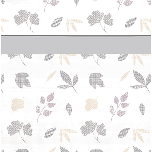 Conjunto de lençóis de microfibra Summer Carls Gris para cama 105cm Donegal Collections