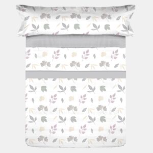 Conjunto de lençóis de microfibra Summer Carls Gris para cama 135cm Donegal Collections