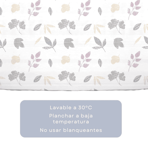 Conjunto de lençóis de microfibra Summer Carls Gris para cama 150cm Donegal Collections