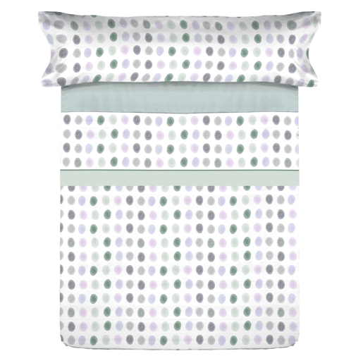 Conjunto de lençóis de microfibra Summer Gomil Aqua para cama 135cm Donegal Collections