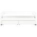 Beliani Cama con almacenaje Terciopelo MARRAY 98x214 Beliani Cama con almacenaje Terciopelo MARRAY 98x214 Crema