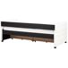 Beliani Cama con almacenaje Terciopelo MARRAY 98x214 Beliani Cama con almacenaje Terciopelo MARRAY 98x214 Crema