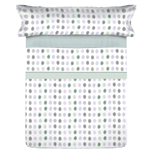 Conjunto de lençóis de microfibra Summer Gomil Aqua para cama 90cm Donegal Collections