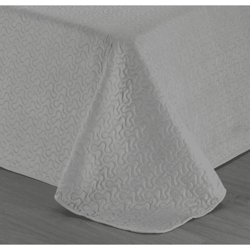Colcha Design Reversível Cinza Cama 150cm Donegal Collections