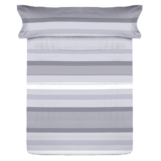 Conjunto de lençóis de microfibra Summer Nicol Gris para cama 150cm Donegal Collections