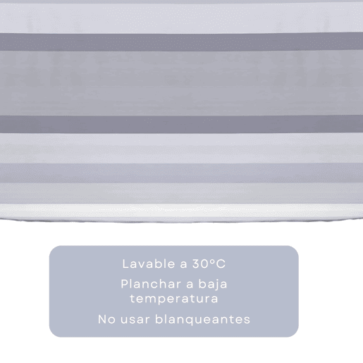 Conjunto de lençóis de microfibra Summer Nicol Gris para cama 150cm Donegal Collections
