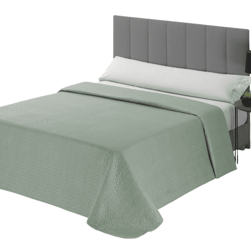 Colcha Design Reversível Verde Cama 150cm Donegal Collections