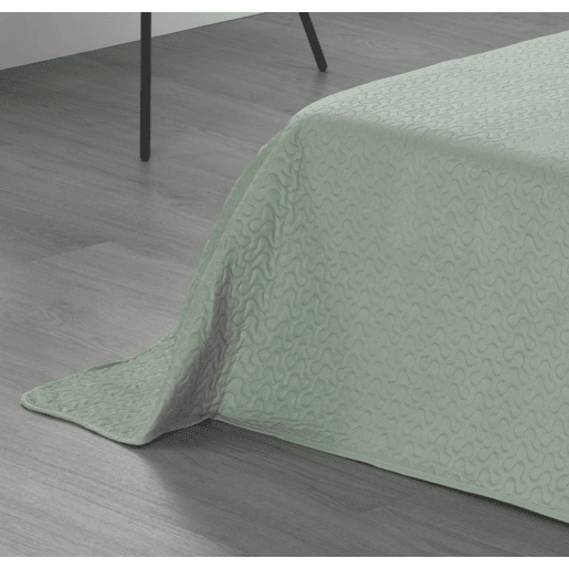 Colcha Design Reversível Verde Cama 150cm Donegal Collections