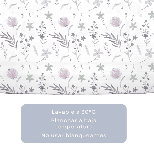 Conjunto de lençóis de microfibra Summer Civel Rosa para cama 135cm Donegal Collections