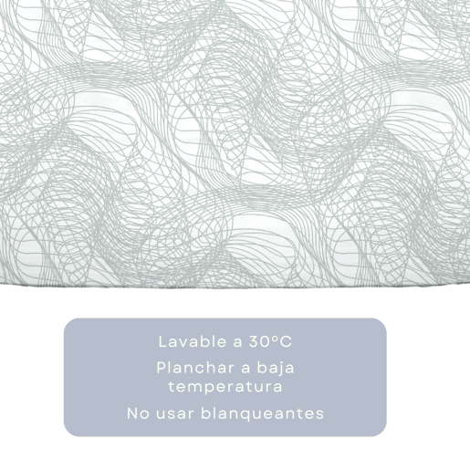 Conjunto de lençóis de microfibra Summer Infint Aqua para cama 105cm Donegal Collections