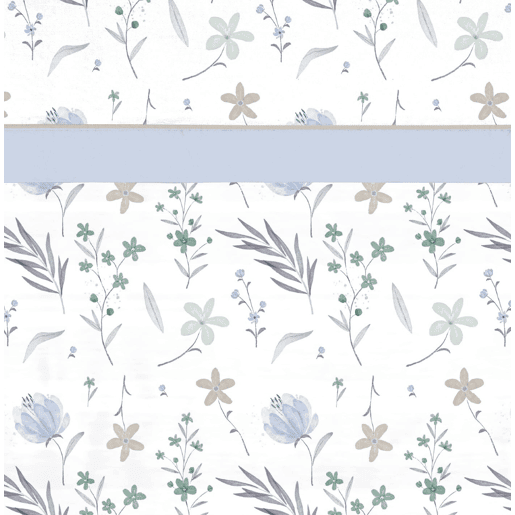 Conjunto de lençóis de microfibra Summer Civel Azul para cama 90cm Donegal Collections