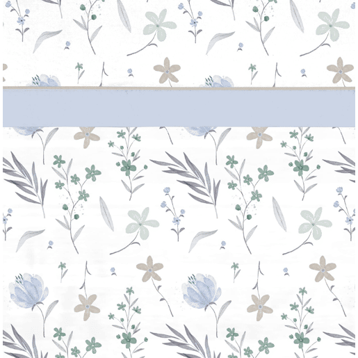 Conjunto de lençóis de microfibra Summer Civel Azul para cama 150cm Donegal Collections
