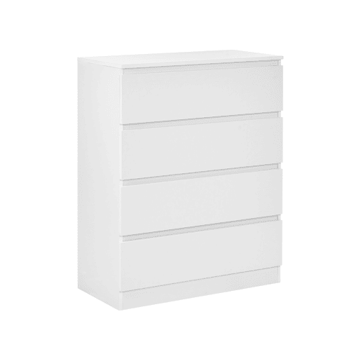 Cómoda 4 gavetas WINNIPEG Branco Cómoda 4 gavetas WINNIPEG Branco