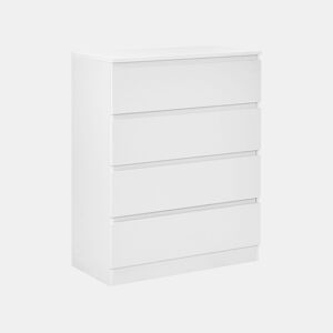 Cómoda 4 gavetas WINNIPEG Branco