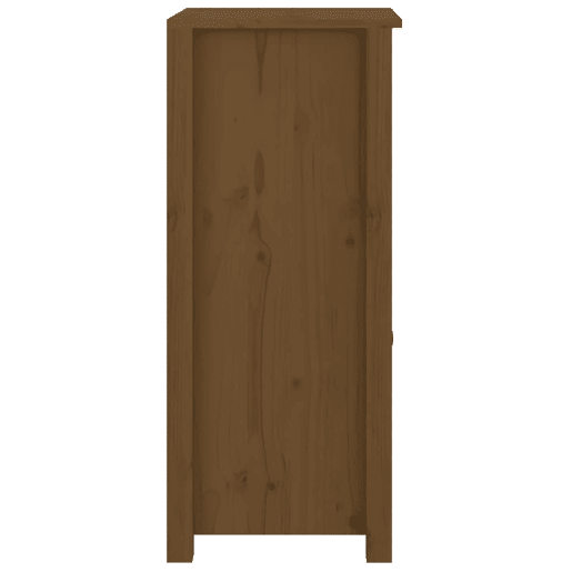 vidaXL Aparadores 2 pcs 40x35x80 cm pinho maciço castanho mel vidaXL Aparadores 2 pcs 40x35x80 cm pinho maciço castanho mel