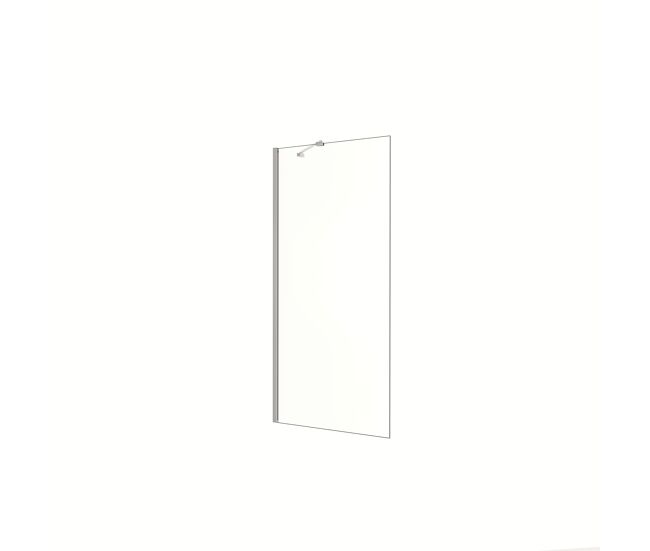 Mampara de ducha fija vidrio antical 8mm con barra 45cm tamaño (68-70)x200cm
