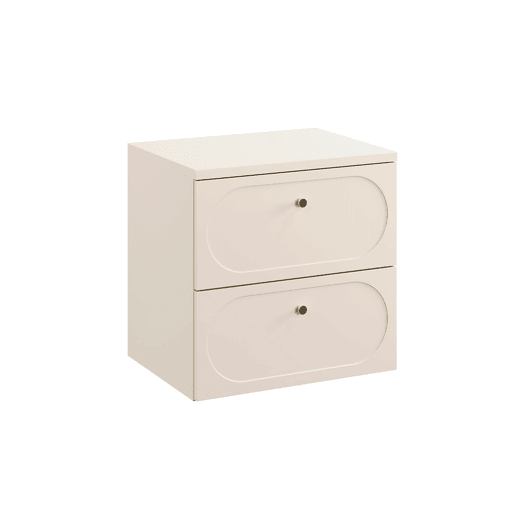 Móvel de toucador 60 cm Sanae tampo de toucador Bege areia