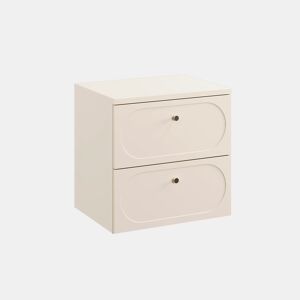 Móvel de toucador 60 cm Sanae tampo de toucador Bege areia