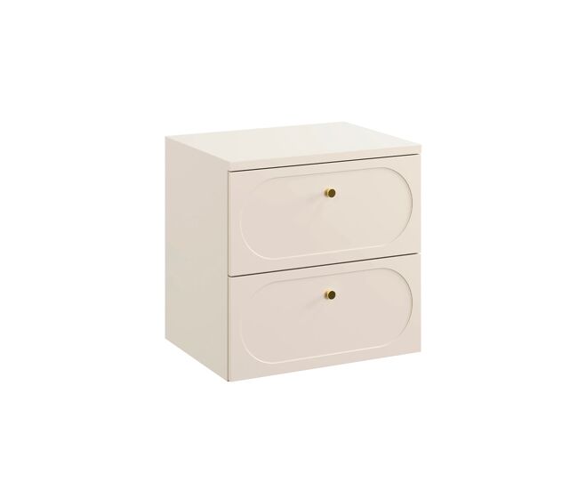 Mueble bajo lavabo 60cm encimera sanae beige arena