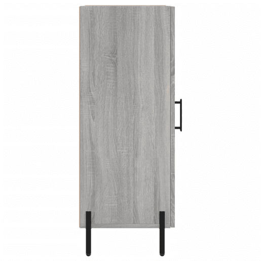 vidaXL Aparador 34,5x34x90 cm derivados de madeira sonoma cinzento
